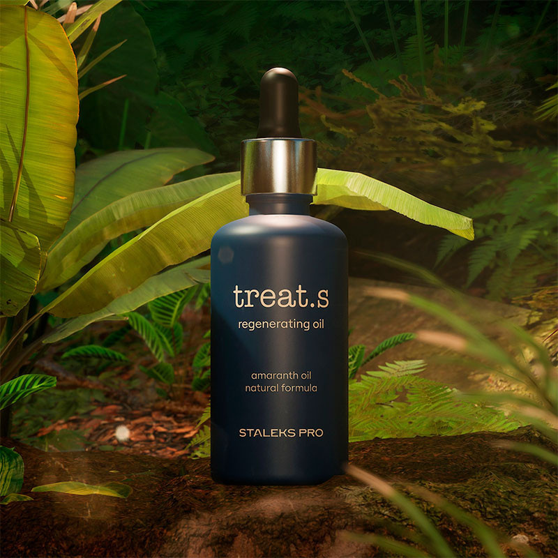 Регенерирующее масло для кожи – Staleks Pro Treat.S, 30 ml