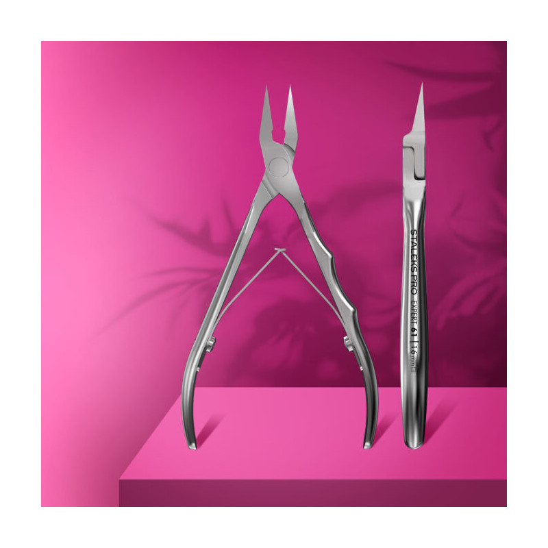 Кусачки профессиональные для вросшего ногтя – STALEKS PRO EXPERT 61, режущая часть 16 мм