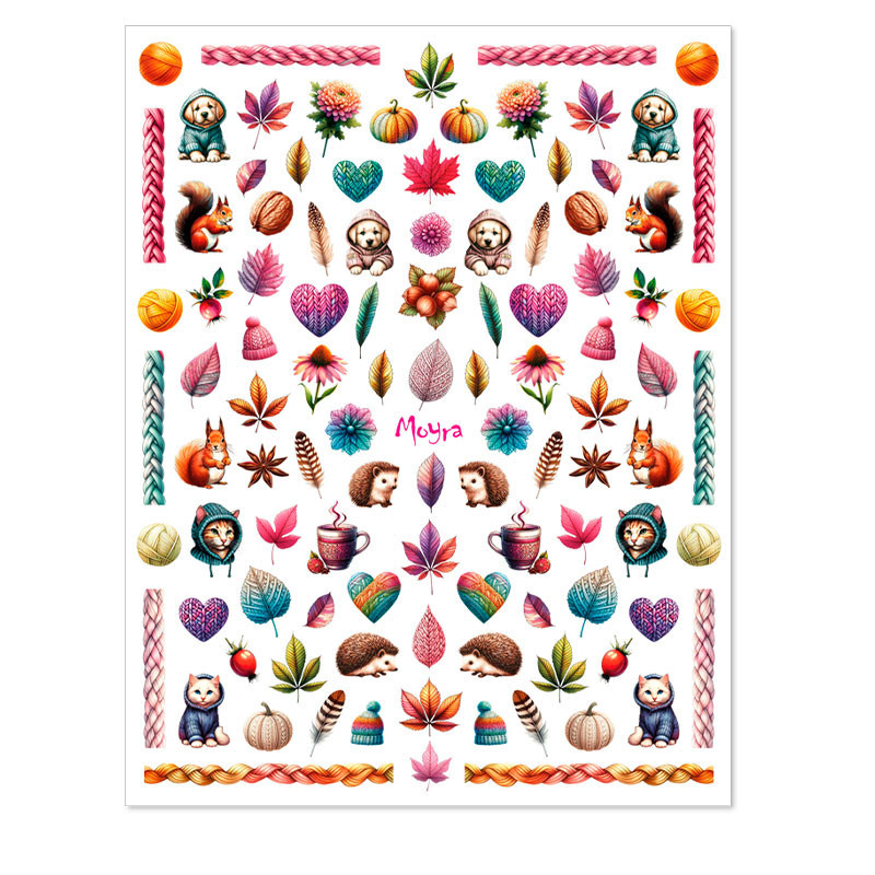 Nail stickers Moyra No. 31