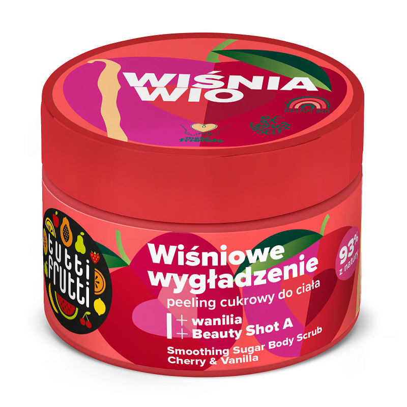 Farmona Tutti Frutti – vartalokuorinta Kirsikka & Vanilja, 300 g