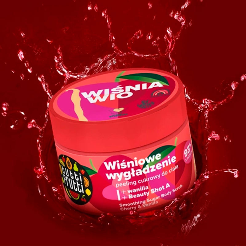 Farmona Tutti Frutti – body scrub Cherry & Vanilla, 300 g