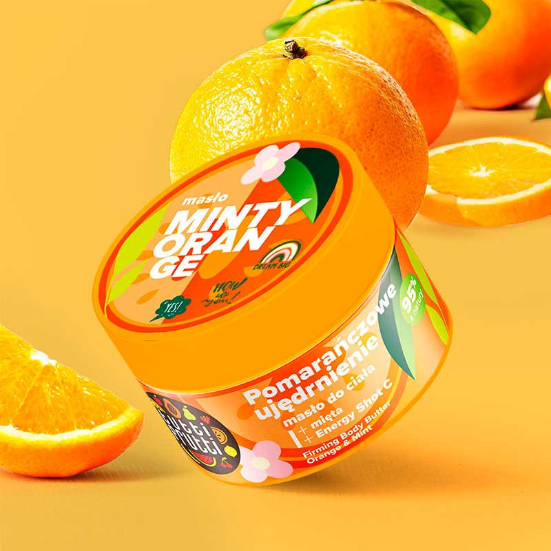 Масло для тела Tutti Frutti Farmona Апельсин и Мята, 300g