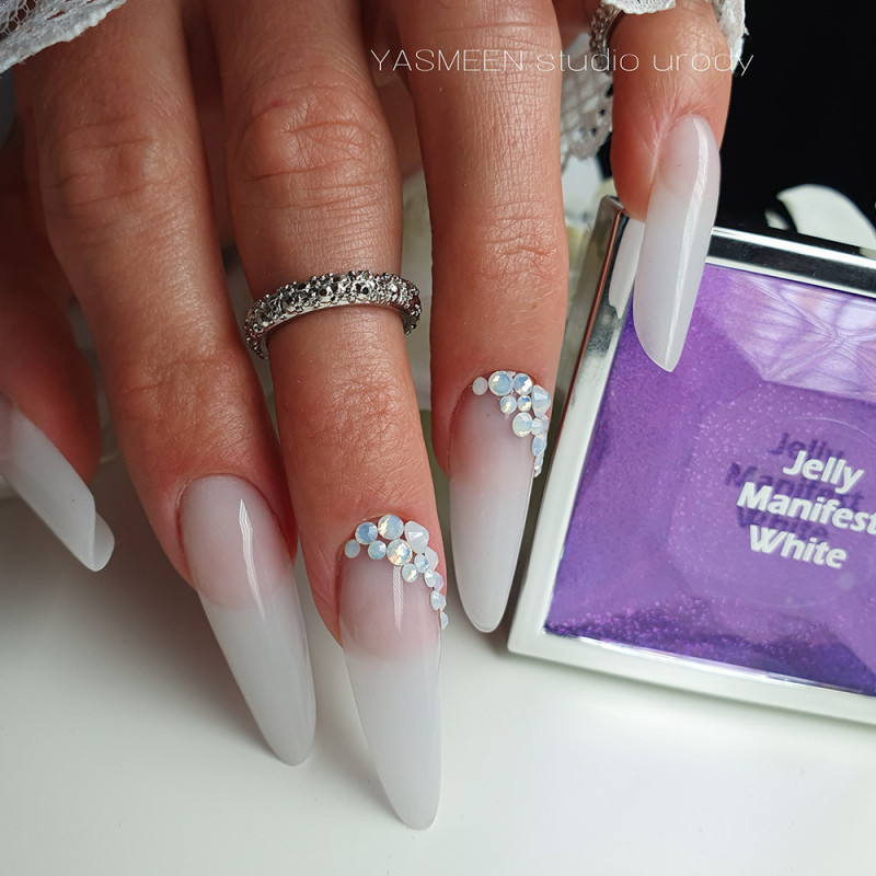 Rakennusgeeli – Jelly Manifest White Allepaznokcie – 30 g