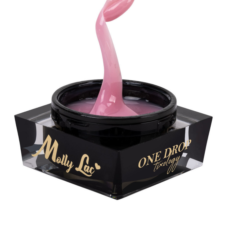 Rakennusgeeli – MollyLac One Drop Tixology Mild Rose – 15 g