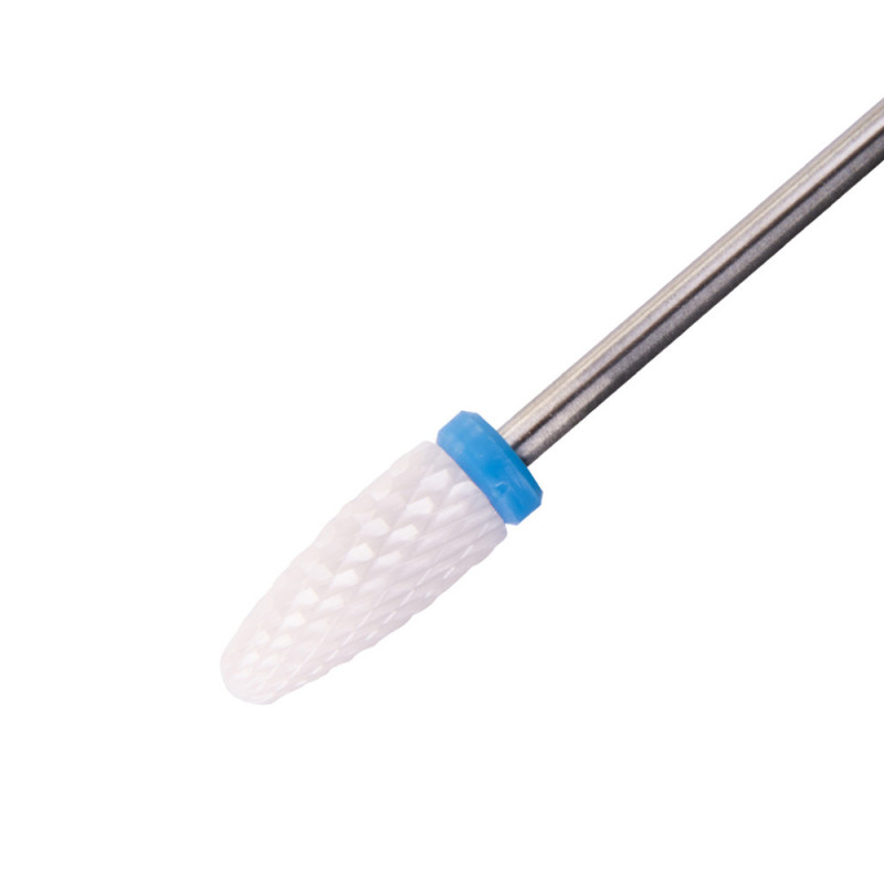 Ceramic Nail Bit – Blue, Tirch Cylinder