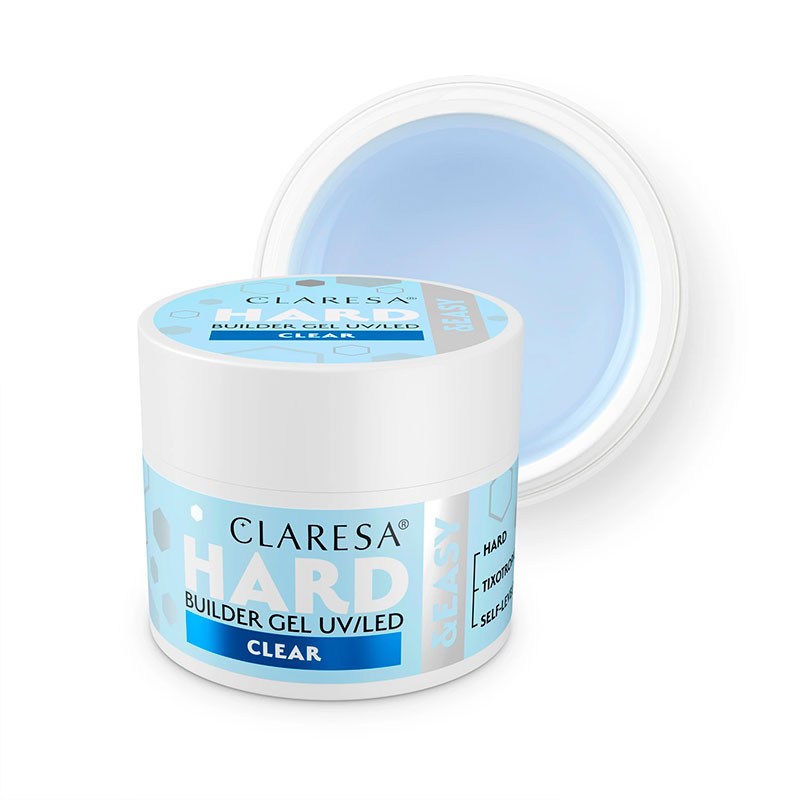 Rakennusgeeli Claresa HARD&EASY, Clear - 45 g