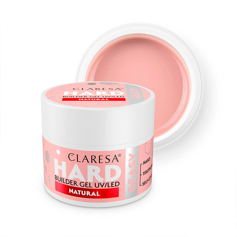 Builder Gel Claresa HARD&EASY, Natural - 12 g