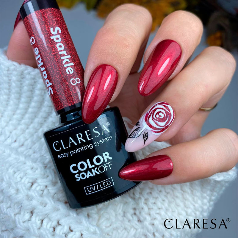 Gel polish – Claresa Sparkle No. 8 – 5 ml