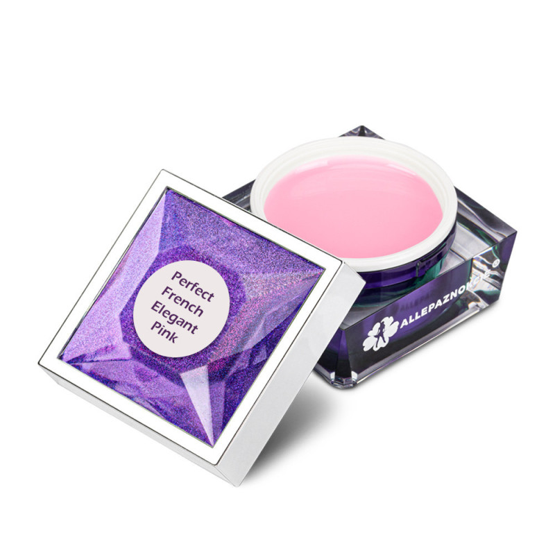 Builder Gel – Perfect French Elegant Pink Allepaznokcie – 15 ml