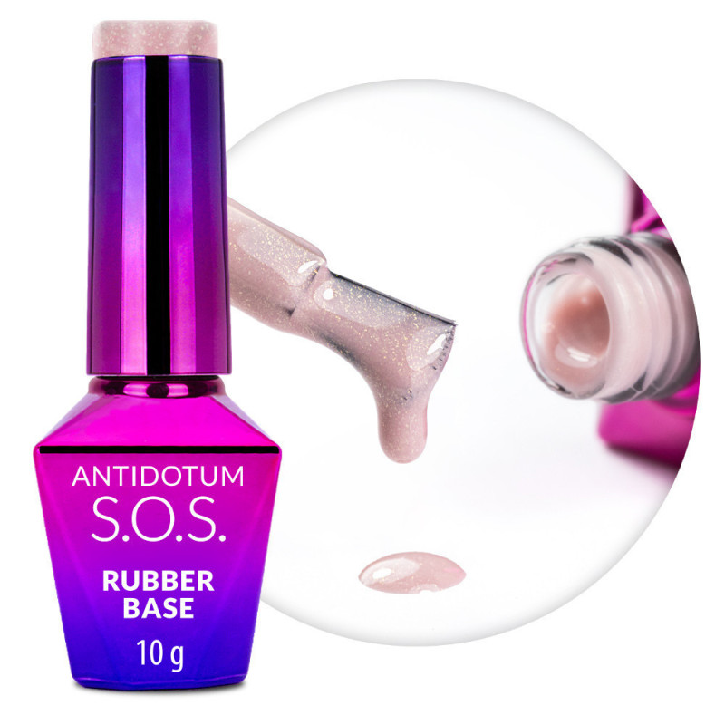 Rubber Base - S.O.S. Antidotum Molly Nails - Endless Flame - 10g