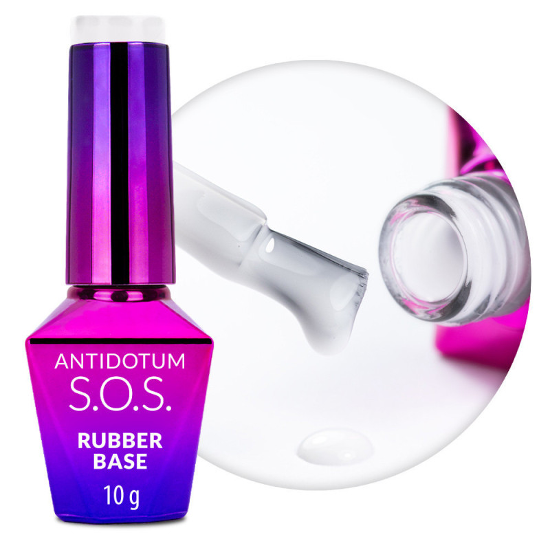 Rubber Base - S.O.S. Antidotum Molly Nails - Milky Way - 10g