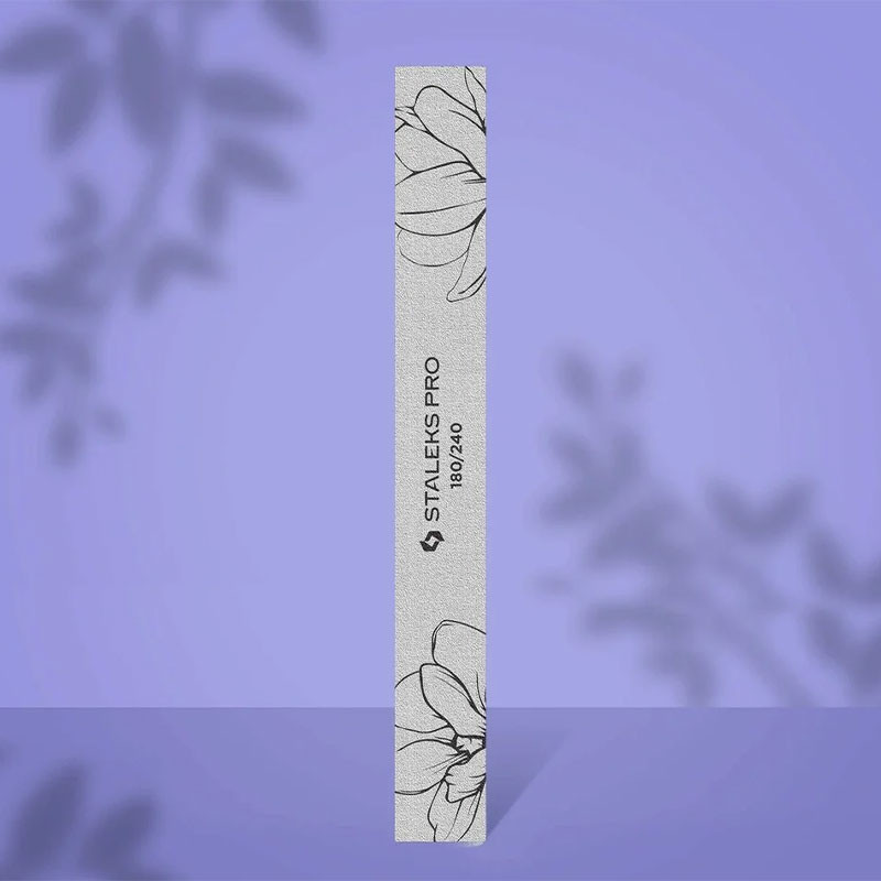 Пилка прямая минеральная Staleks EXPERT 20 180/240 грит (25 шт)