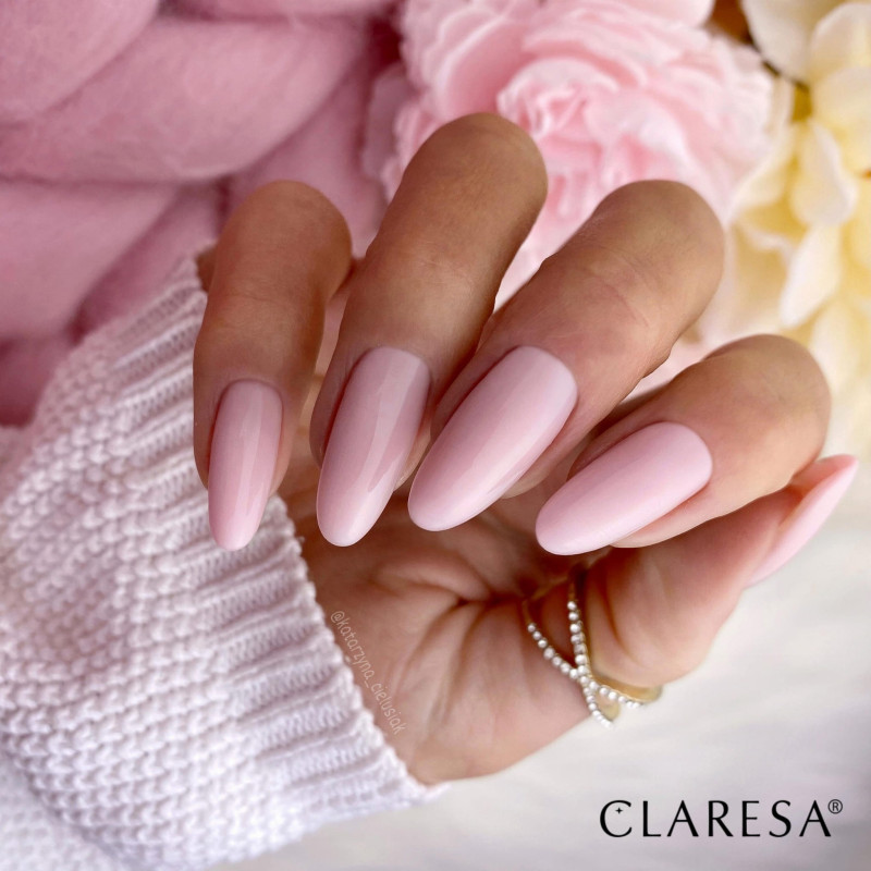 Гель для наращивания Claresa SOFT&EASY, milky pink