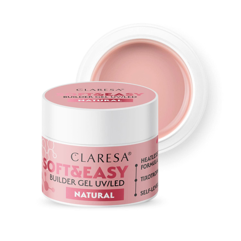Builder gel Claresa SOFT&EASY - natural