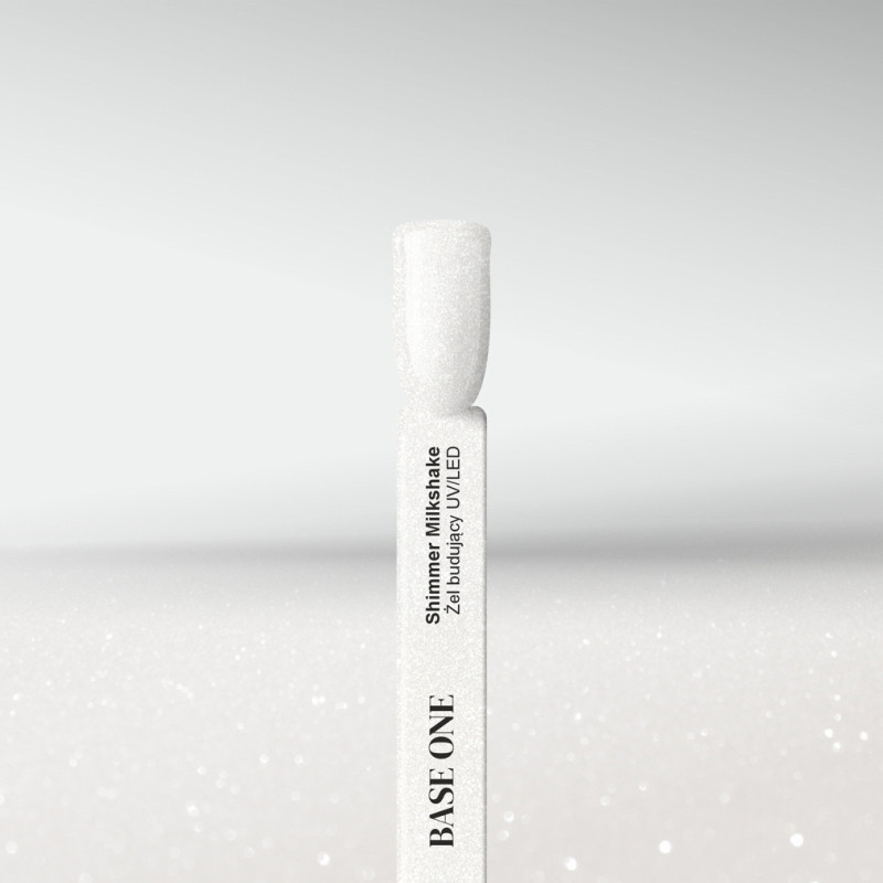 Base One Gel UV Shimmer Milkshake, Silcare - 50 g