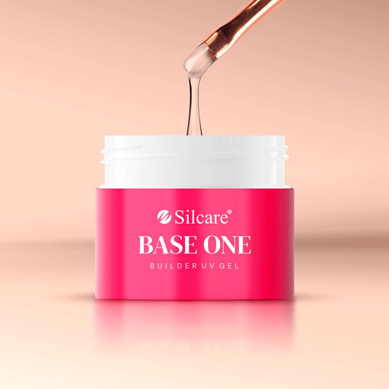Base One Gel UV, Silcare - Natural Beige - 50 g