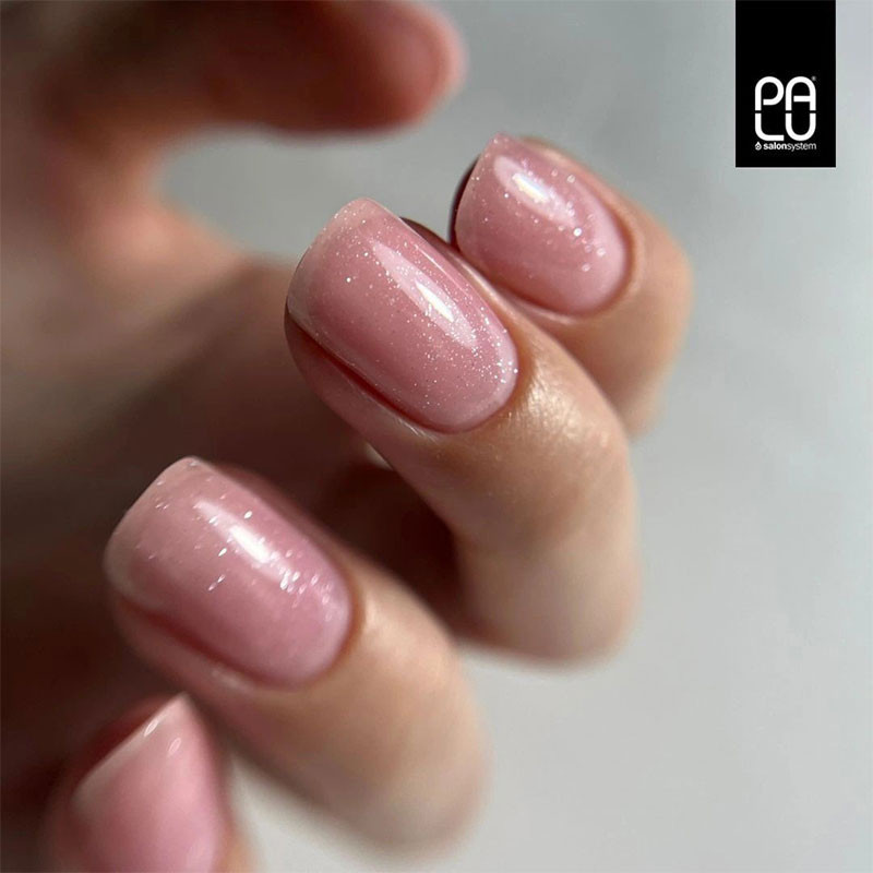 Гель для наращивания Palu Pro Light Builder Sparkling Pink - 45 g