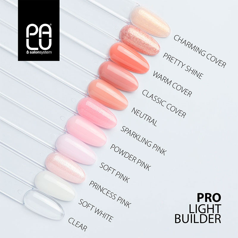 Гель для наращивания Palu Pro Light Builder Soft Pink - 45 g