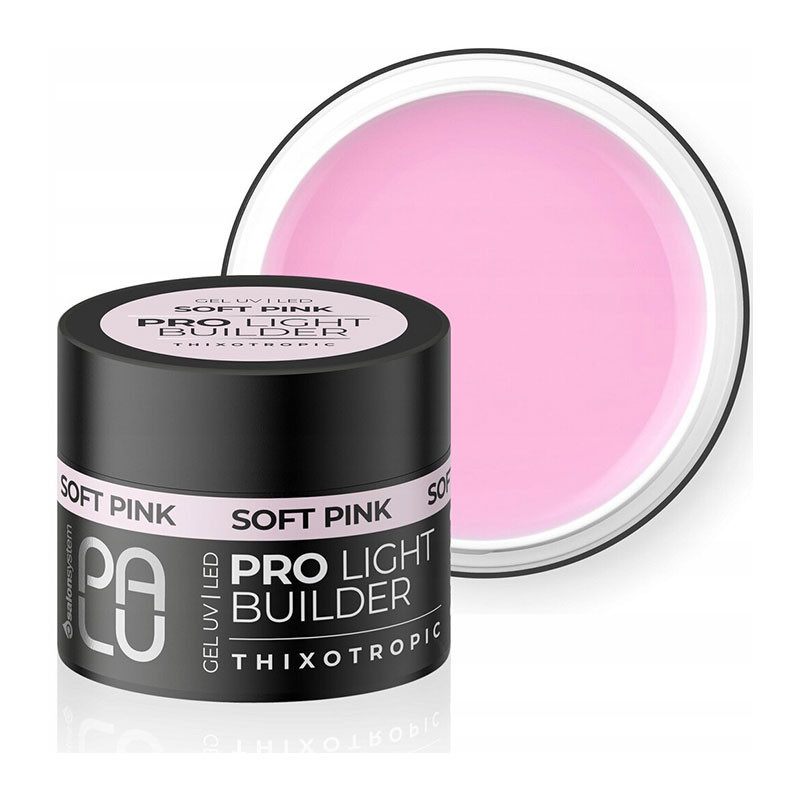 Гель для наращивания Palu Pro Light Builder - Soft Pink - 12 g