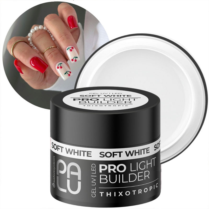Гель для наращивания Palu Pro Light Builder Soft White - 45 g