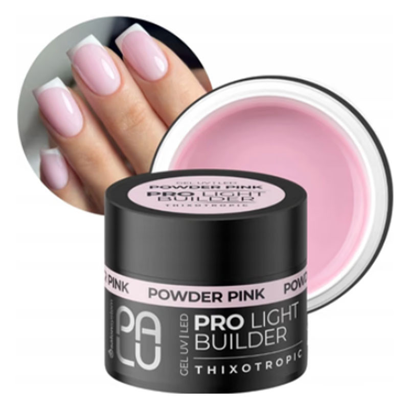Builder gel - Palu Pro Light Builder - Powder Pink - 12 g