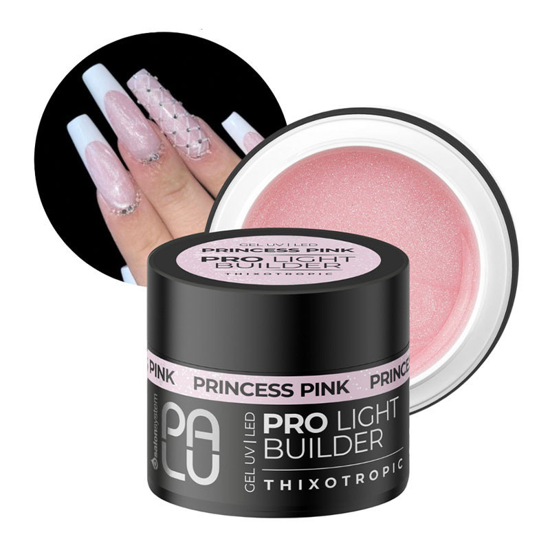Гель для наращивания Palu Pro Light Builder - Princess Pink - 12 g
