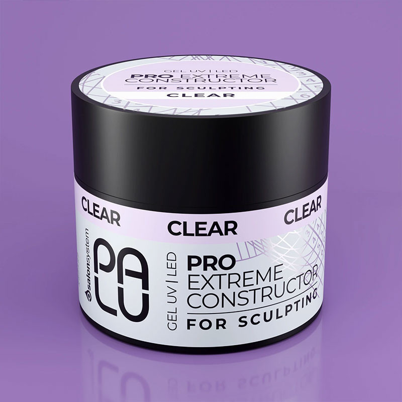 Гель для наращивания Palu Pro Extreme Constructor - Clear - 45 g
