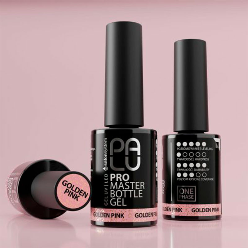 Pro Master Bottle Gel PALU - Golden Pink - 11 g