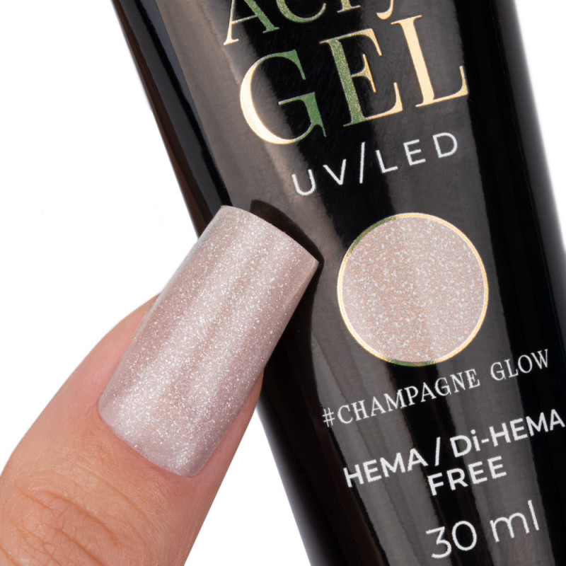 Arcylgel MollyLac - HEMA/Di-HEMA Free - Champagne Glow - 30 ml