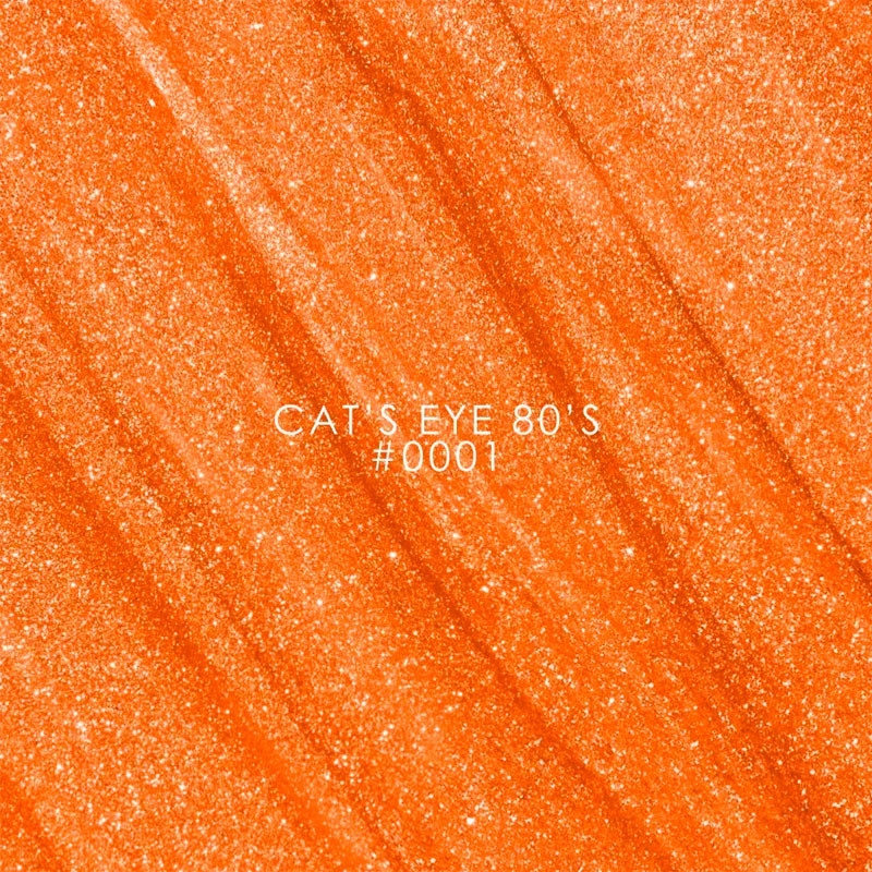 Цветной гель-лак DNKa Cat's Eye 80's - 0001, 12 ml