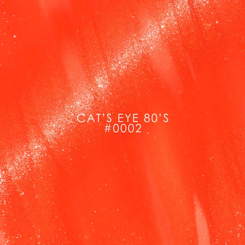 Цветной гель-лак DNKa Cat's Eye 80's - 0002, 12 ml