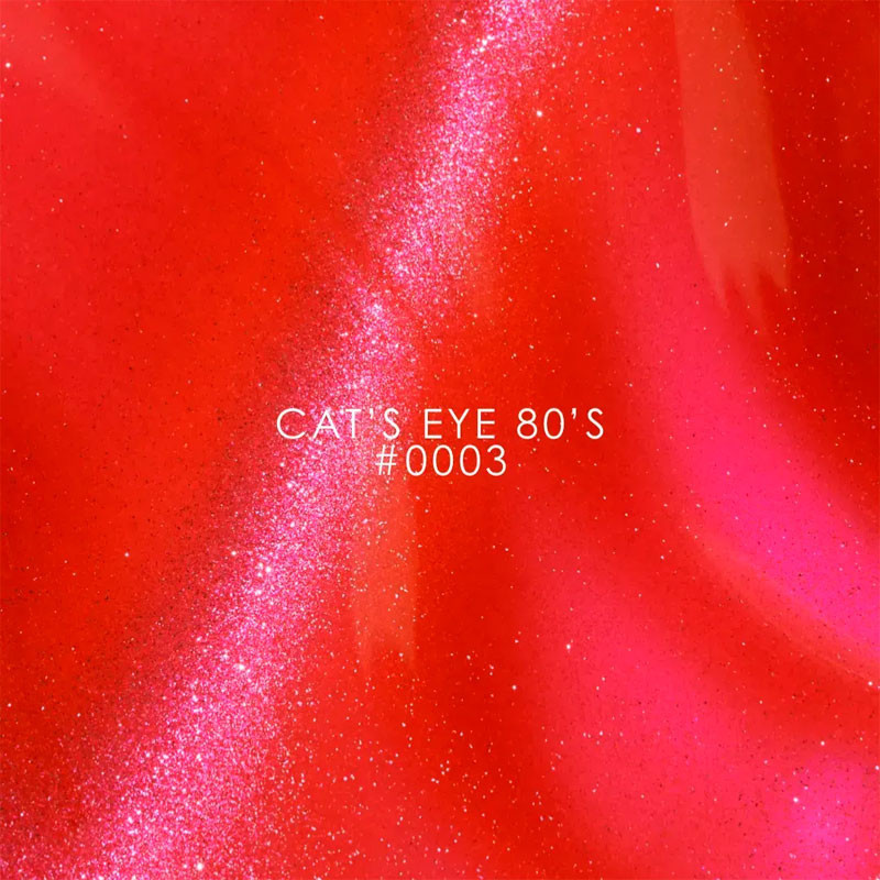 Цветной гель-лак DNKa Cat's Eye 80's - 0003, 12 ml