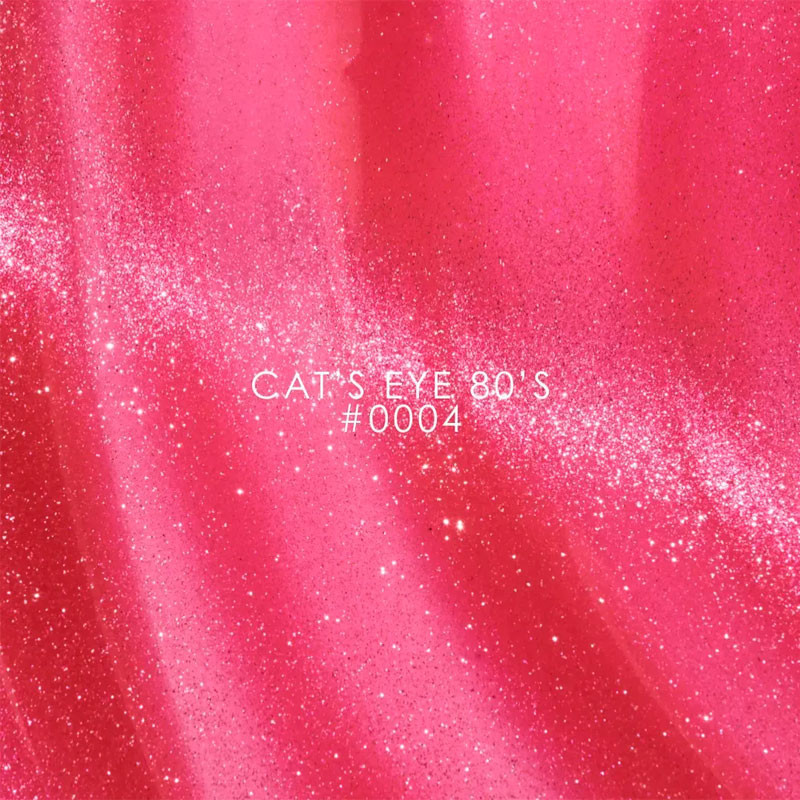 Цветной гель-лак DNKa Cat's Eye 80's - 0004, 12 ml