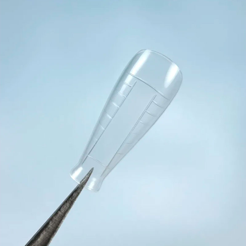 Yläsovitusmuodot Lunamoon DUAL FORMS Short Almond, 120 kpl