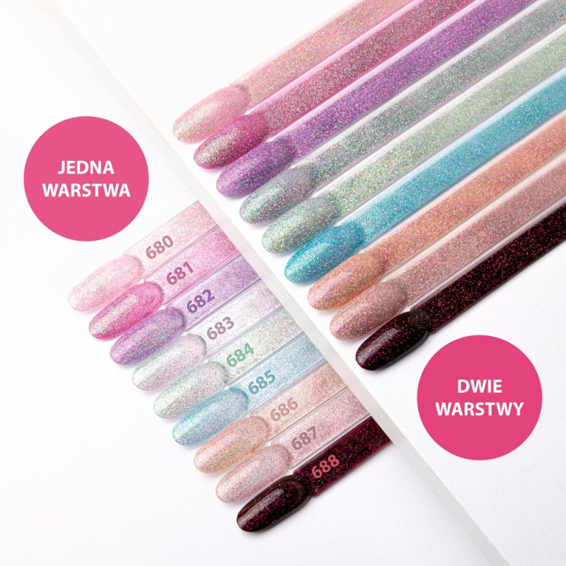 MollyLac Shocking Time Lie, Nr 682 - 8g