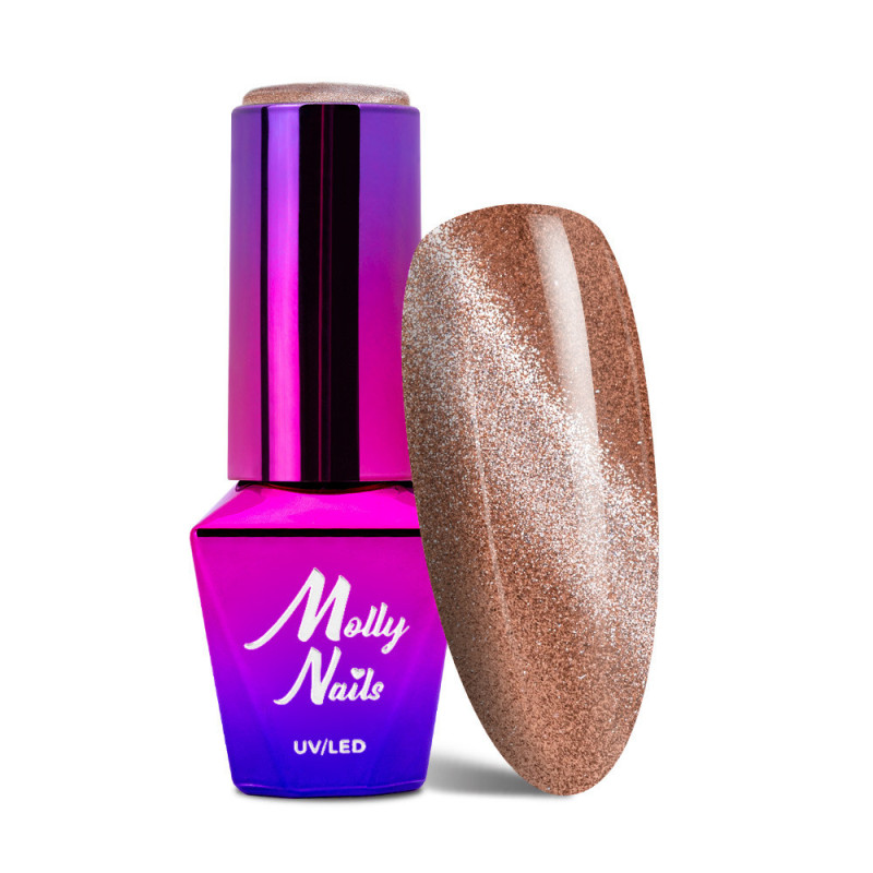 MollyLac Cat Eye Womanity Wood, Nr 445 - 8ml