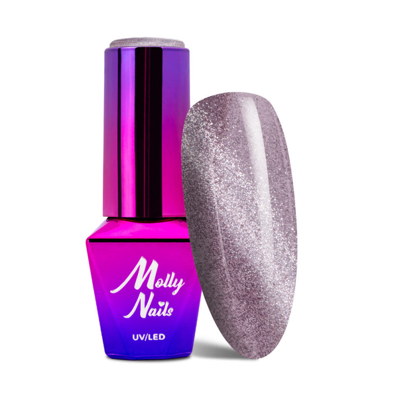 MollyLac Cat Eye Womanity Steel, Nr 448 - 8ml