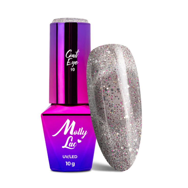 MollyLac Foxy Eyes Multicolor Chrome Nr 558 - 10g