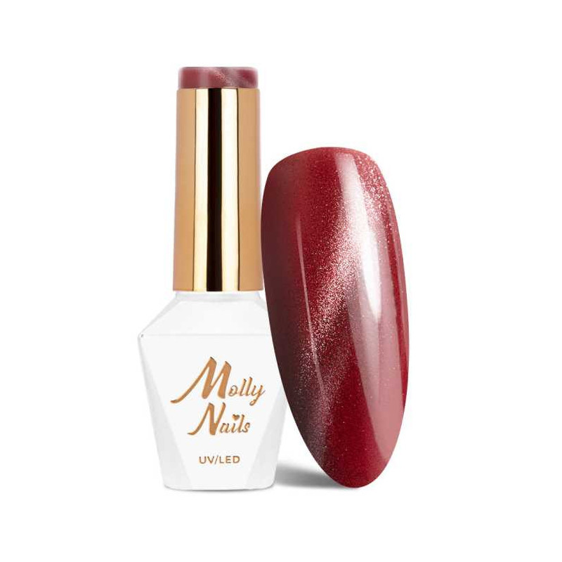 Cat Eye Red Molly Nails HEMA/Di-HEMA Free, Nr 230 - 8g