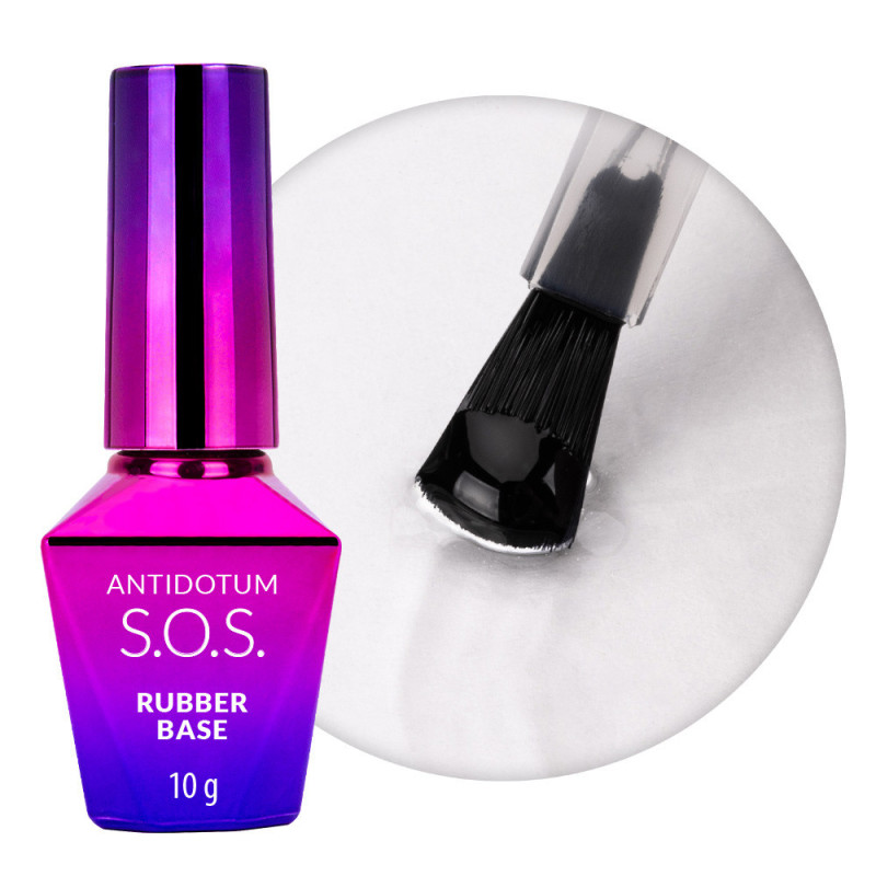 Manicure and Pedicure Base – MollyLac S.O.S. Antidotum Base – 10 g