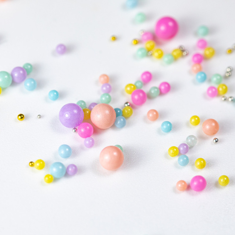 Caviar Beads Set, Multicolor – 02