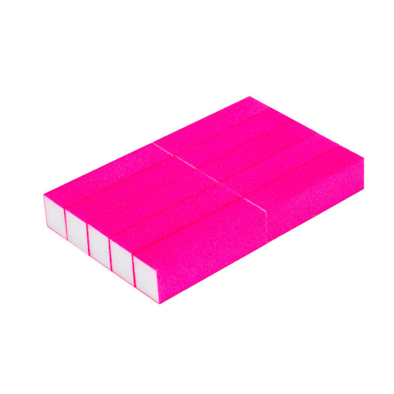 Nail Buffer OCHO NAILS – 320 grit, pink (10 pcs)