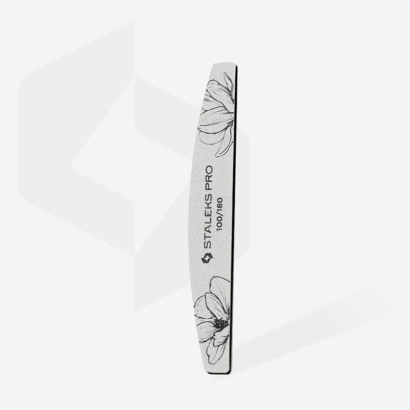 Crescent Mineral Nail File Staleks EXPERT 40 – 100/180 grit (25 pcs)