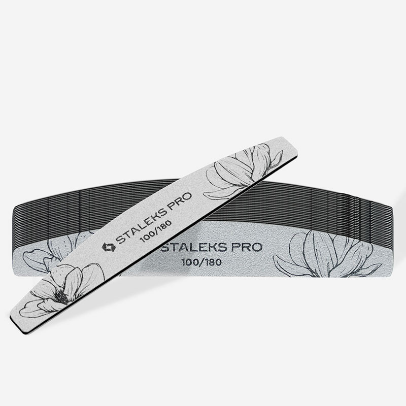 Mineraalinen kynsiviila puolikuun muotoinen Staleks EXPERT 40 – 100/180 karkeus (25 kpl)