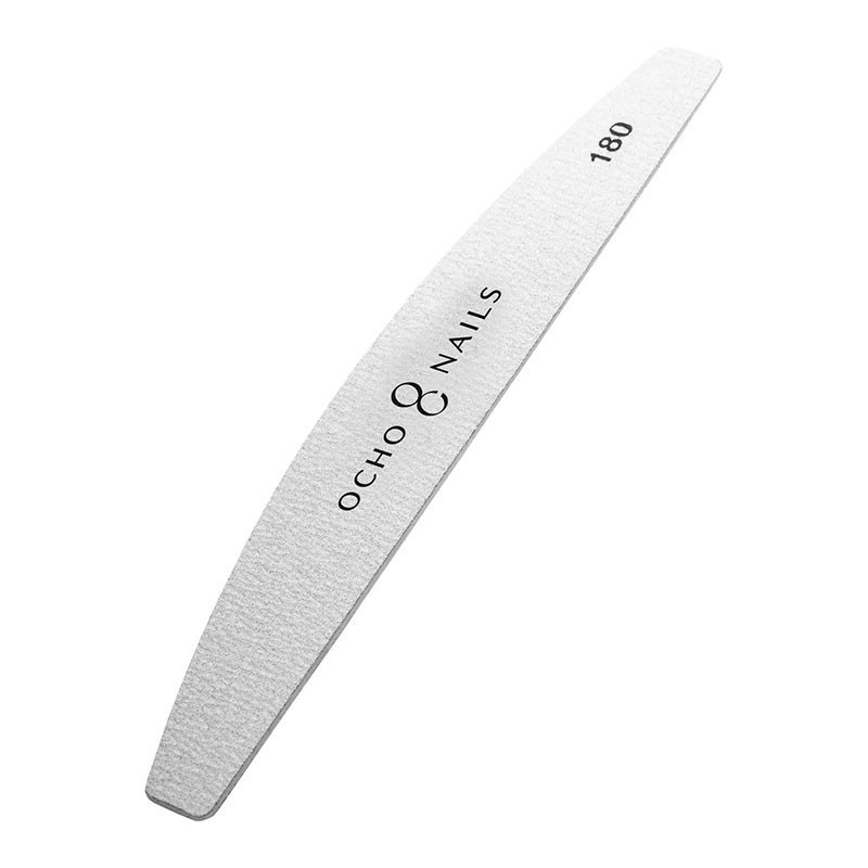 Thin Crescent Nail File OCHO NAILS – 100/180 grit (1 pc)