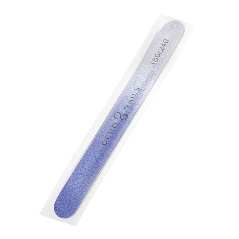 Suora kynsiviila OCHO NAILS Safe Pack – 180/240 karkeus (1 kpl)