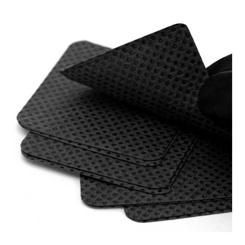 Nukattomat puhdistusliinat kynsille MollyLac – mustat – 5×5 cm – 200 kpl