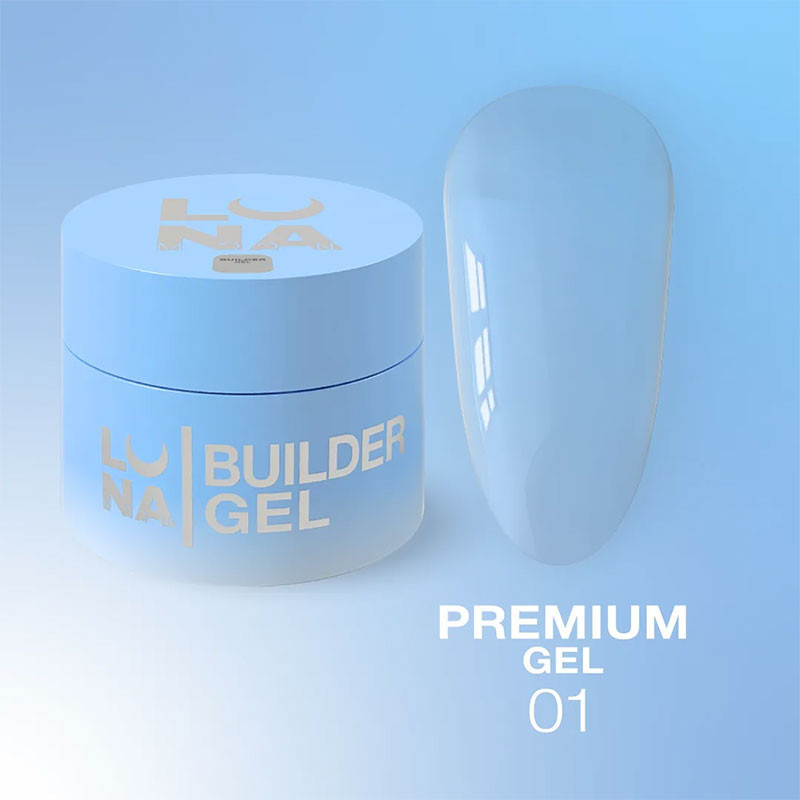 Builder gel – Lunamoon Premium Gel Nr 1 – 50 ml