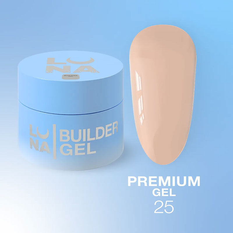 Rakennusgeeli – Lunamoon Premium Gel Nr 25 – 50 ml