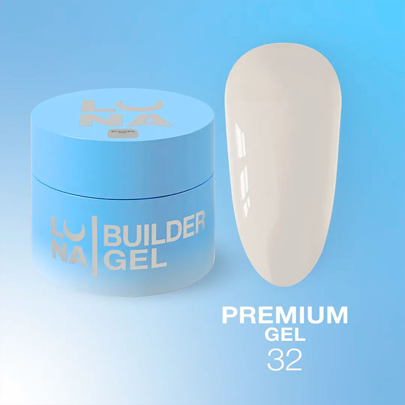 Builder gel – Lunamoon Premium Gel Nr 32 – 30 ml